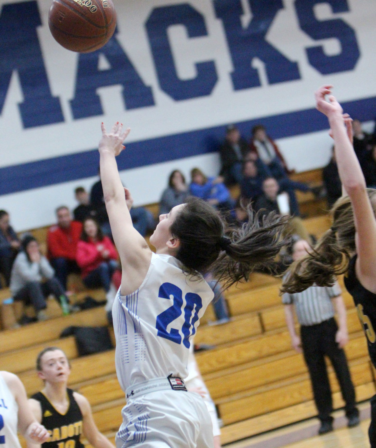 Cadott at McDonell girls basketball 2-14-20